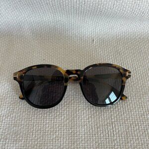 Tom Ford Polarized Tortoise Shell Sunglasses